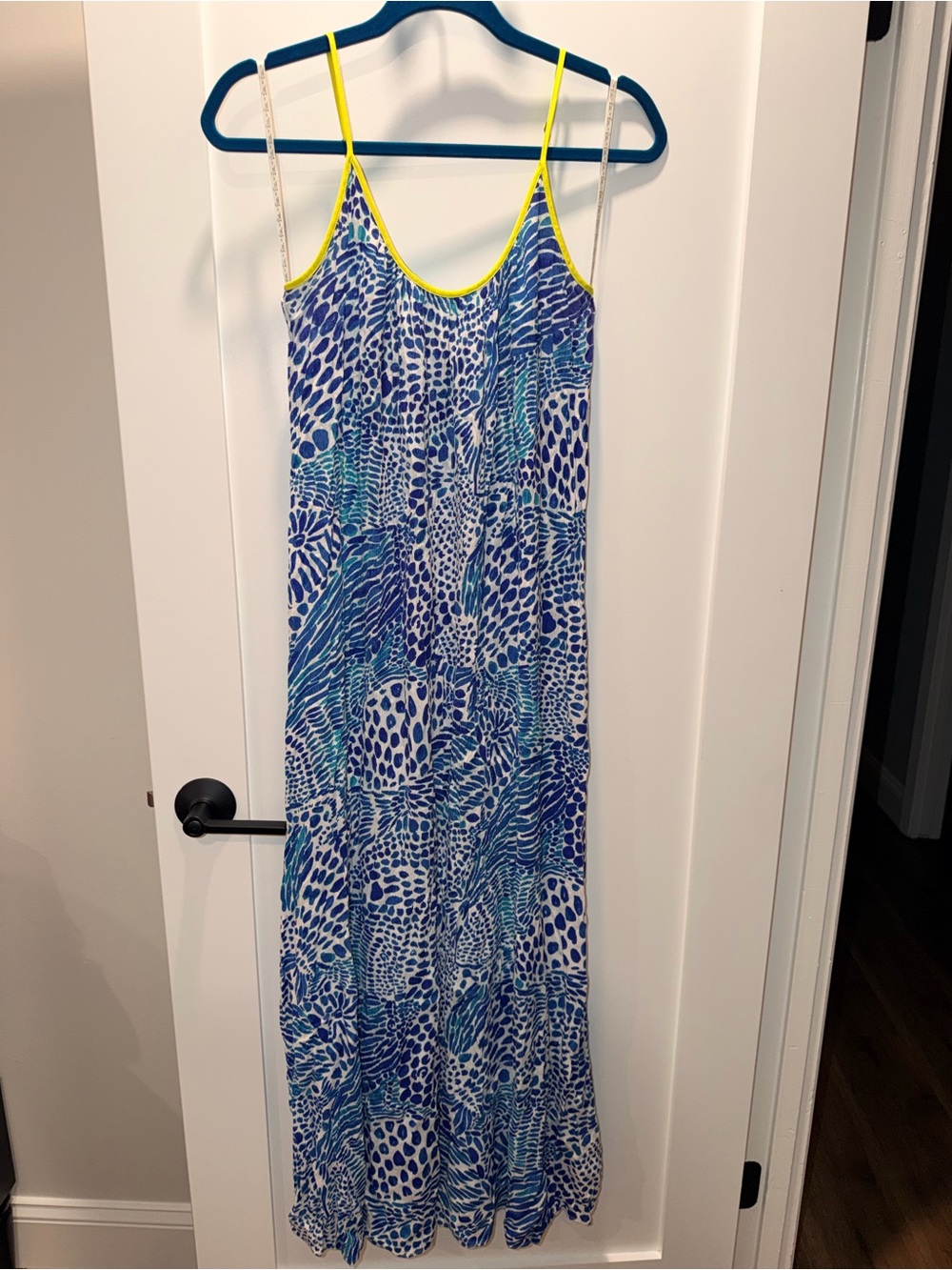 Lilly Pulitzer Dress with Yellow Trim